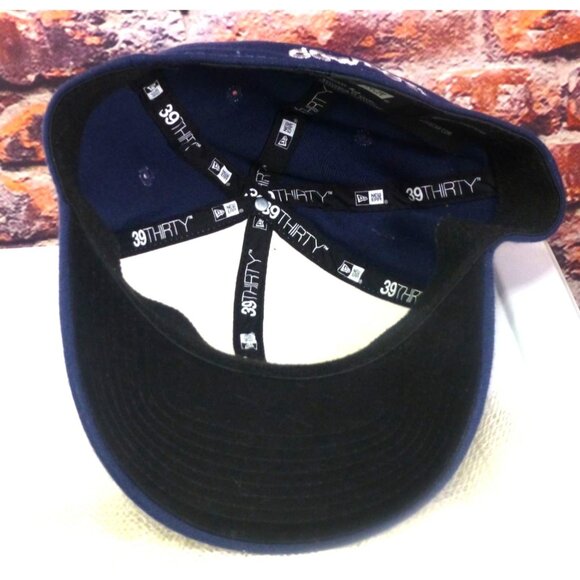 Dallas Cowboys New Era NFL Cap With Star Logo & Embroidered Back Text Navy/White - Picture 7 of 8